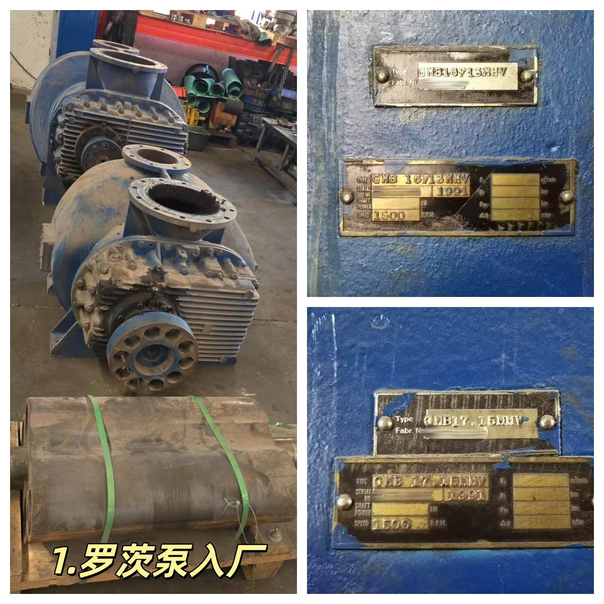 浙江某合金钢材料公司 艾珍MHV系列 罗茨泵 维修案例